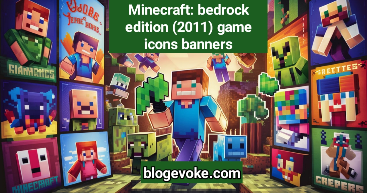 Minecraft: Bedrock Edition Icon Packs and Banner Designs Guide (2011)